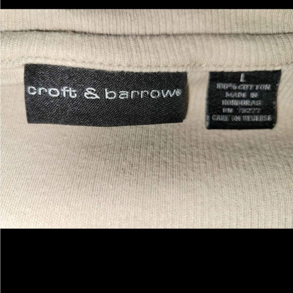 Men's L V-Neck Sweaters Croft & Barrow Set - Picture 3 of 7